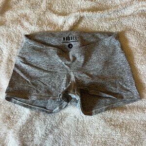 NOBULL Gray Athletic Shorts Versatile Performance Wear